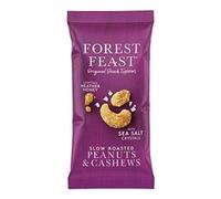 Forest Feast Slow Roasted Peanuts & Cashews Impulse 40g [Pack of 12]