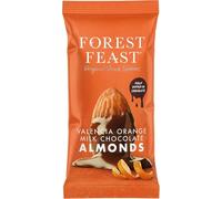 Forest Feast Valencia Orange Milk Chocolate Almonds 12 x 40g