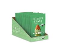 Forest Feast x Perfect Ted Matcha Chocolate Almonds - Premium Roasted Almonds Coated in Smooth Matcha Green Tea White Chocolate - 8 x 120g packs