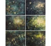 Forest Flora Rice Papers, 21 x 26.5cm (6 Sheets) - Decoupage Paper 6X Designs for Collage, Mixed Media, Card Making & Crafts, Decoupage by CRAFT KREATIVELY