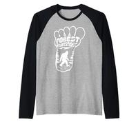 Forest Footsteps Raglan Baseball Tee
