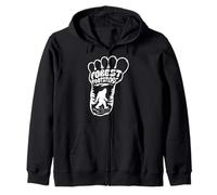 Forest Footsteps Zip Hoodie