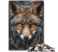 Forest Fox Jigsaw Puzzles for Teenagers 2000 Jigsaws,Learning Educational Toys Family Games with Matching Poster And Trivia Sheet (70X100cm)