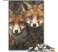 Forest Fox Jigsaws Puzzles 2000 Pieces for Adults Gifts, for 14+ Train Your Brain And Your Hands Christmas Game Gifts (70x100cm)