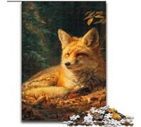 Forest Fox Puzzles for Adults Teens 1000pc Puzzle, Educational Games Home Decoration Birthday Present, Gifts, Wall Art (50x75cm)