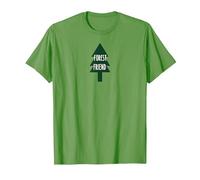 Forest Friend Eco Nature Lover Pine Tree T-Shirt, Men, Grass, XXL