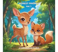 Forest Friends: A Coloring Book for Kids