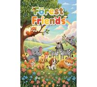 Forest Friends Kids Notebook - Ruled 160 Pages: Magical world of the forest with our Forest Friends Kids Notebook! Perfectly sized at 5.5 x 8.5 inches, this adorable ruled notebook
