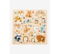 Forest Friends Peg Puzzle in FSC® Wood orange