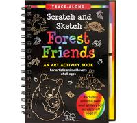 Forest Friends Scratch & Sketch (Trace Along)