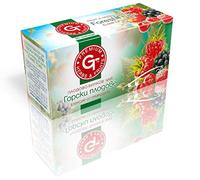 Forest Fruit Tea 30g | BteaCo for Kuker | Bagged 30g Pure Natural Herbal Tea | Hibiscus Rosehip Raspberry Black Currant Liquorice Billberry 20 Bags | Caffeine Free | Dried Forest Fruit Mix