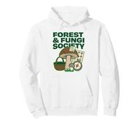 Forest & Fungi Society Explorer Hunting Na Mushroom Foraging Pullover Hoodie
