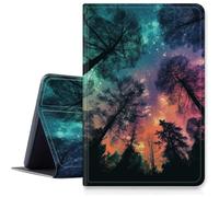 Forest Galaxy Case for iPad Air 13 inch 2024 M2, Shockproof PU Leather Folding Adjustable Stand Case with Auto Sleep/Wake for 13" iPad Air Case 2024 Air M2 13