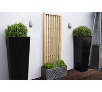 Pressure Treated Vertical Slatted Screen - 60cm / 3