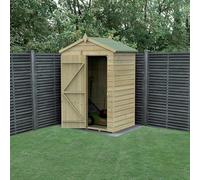 Forest Garden 5X3 Apex Beckwood Shed 25Yr Guarantee Shiplap Pressure Treated - No Windows