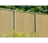 Forest Garden 6Ft (1.83M X 1.83M) Pressure Treated Vertical Tongue And Groove Fence Panel - Pack Of 3