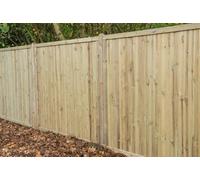 Forest Garden 6Ft (1.83M X 1.8M) Decibel Noise Reduction Fence Panel - Pack Of 5