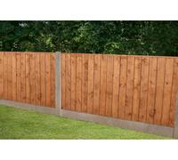 Forest Garden 6Ft X 4Ft (1.828M X 1.218M) Closeboard Fence Panel - Pack Of 5