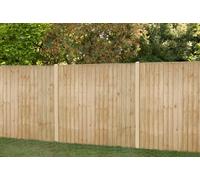 Forest Pressure Treated Closeboard Fence Panel 6ft x 6ft (1.83mtr x 1.83mtr) - Pack of 5