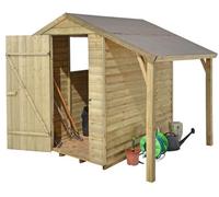 Forest Garden 6X4 Shed With Lean To