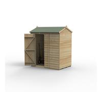 Beckwood 6x4 Reverse Apex Shed - Without Base / Installation Included / 0