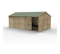Beckwood 20x10 Reverse Apex Shed - 0 / Without Base / Installation Included