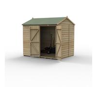 Beckwood 8x6 Reverse Apex Shed - 2 / Without Base / Installation Included / 0