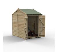 Beckwood 5x7 Reverse Apex Shed - Installation Included / Without Base / 0