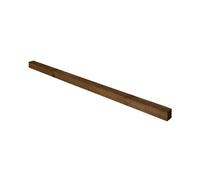 Forest Garden Brown Incised Fence Post 6Ft - 180 X 7.5 X 7.5Cm - Pack Of 10