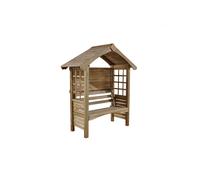 Forest Garden Cadiz Arbour 1970 x 1690 x 730mm, Treated Timber Mixed Softwood