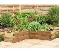 Forest Garden Caledonian Corner Raised Bed