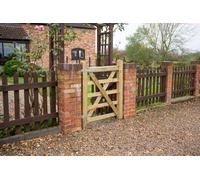 Forest Garden Croft Prestige 3Ft Wooden Field Gate