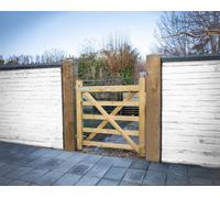 Forest Garden Croft Prestige 4Ft Wooden Field Gate
