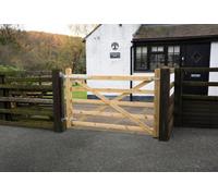 Forest Garden Croft Prestige 6Ft Wooden Field Gate