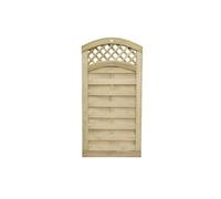 Forest Garden Europa Prague Wooden Garden Gate 6Ft (1.80M High)