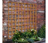 Forest Garden Forest Heavy Duty Trellis 183 x 183cm Treated Golden Brown (Pack of 5)