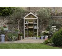 Forest Garden Georgian Tall Wall Lean To Wall Greenhouse With Auto Vent