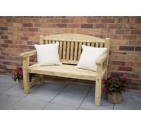 Forest Garden Harvington 4ft Garden Bench, Pressure Treated Timber