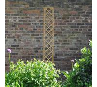 Forest Garden Hidcote Lattice 180 x 30cm Pack of 5, 1.8m x 300mm Mixed Softwood Open Diamond