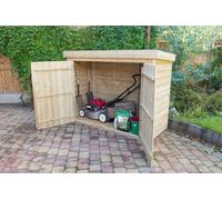 Forest Garden Pent Large Outdoor Store Pressure Treated (Installation Included)