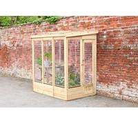 Forest Garden Lean To Green House 4 X 6 Open Back