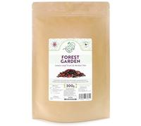Forest Garden Loose Fruit & Herbal Tea - Natural Mix of Berries & Hibiscus & Rose Peel and Petals & Raspberry Leaf (300g)
