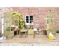 Forest Garden Modular Wooden Garden Seating Set Number 5