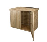 Forest Large Double Door Apex Wooden Garden Storage - Bike/Mower Outdoor Store