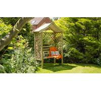 Forest Garden Parisienne Wooden Garden Arbour