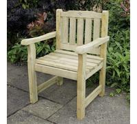 Forest Garden Garden Chair Rosedene – Treated Timber – 90 x 64 x 60 cm – Brown