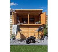 Forest Garden Shiplap Pent Garden Bar 6x3 - Home Delivery Rot