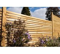 Forest Garden Single Slatted Panel 1.2M - Pack Of 5