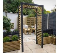 Forest Garden Slatted Arch - 1130 x 740mm