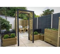 Forest Garden Slatted Arch